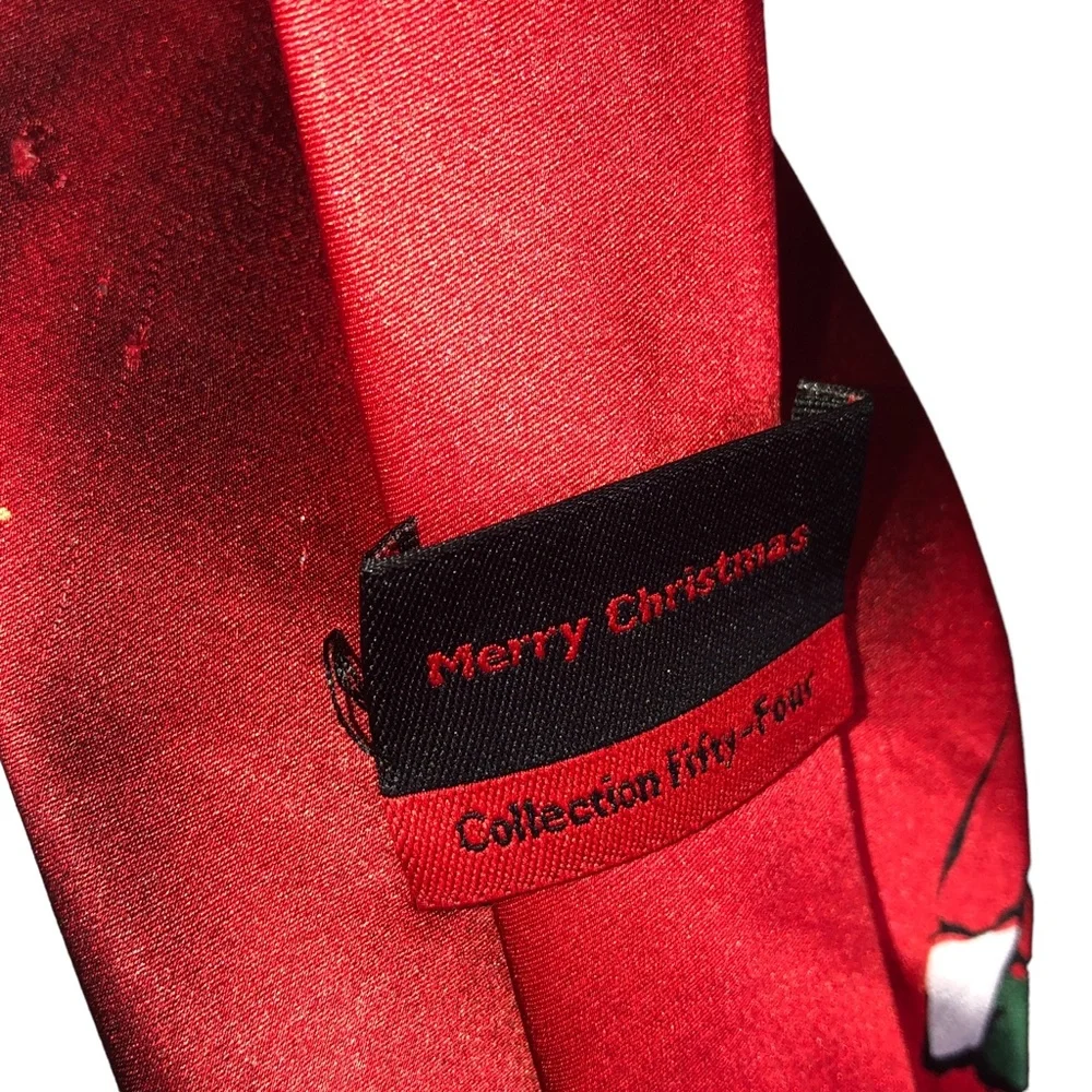 Lot Of 3 Christmas Novelty Ties Holiday Traditions Hallmark/NOEL/Merry Neck Ties